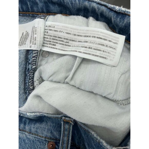 Abercrombie & Fitch The 90s Baggy Shorts Womens Size 33/16 Low Rise Button Fly - Picture 5 of 5